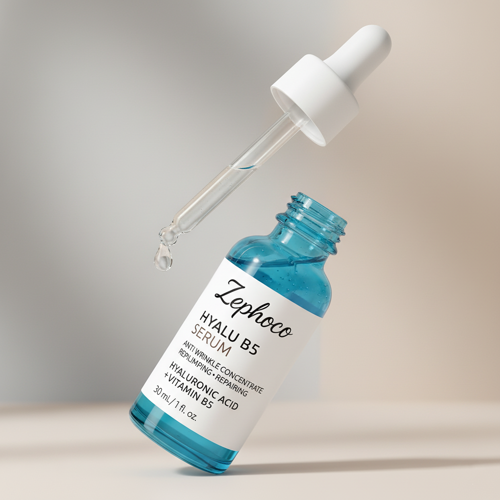 Zephoco HYALU B5 Serum - Anti-Wrinkle Concentrate with Hyaluronic Acid & Vitamin B5
