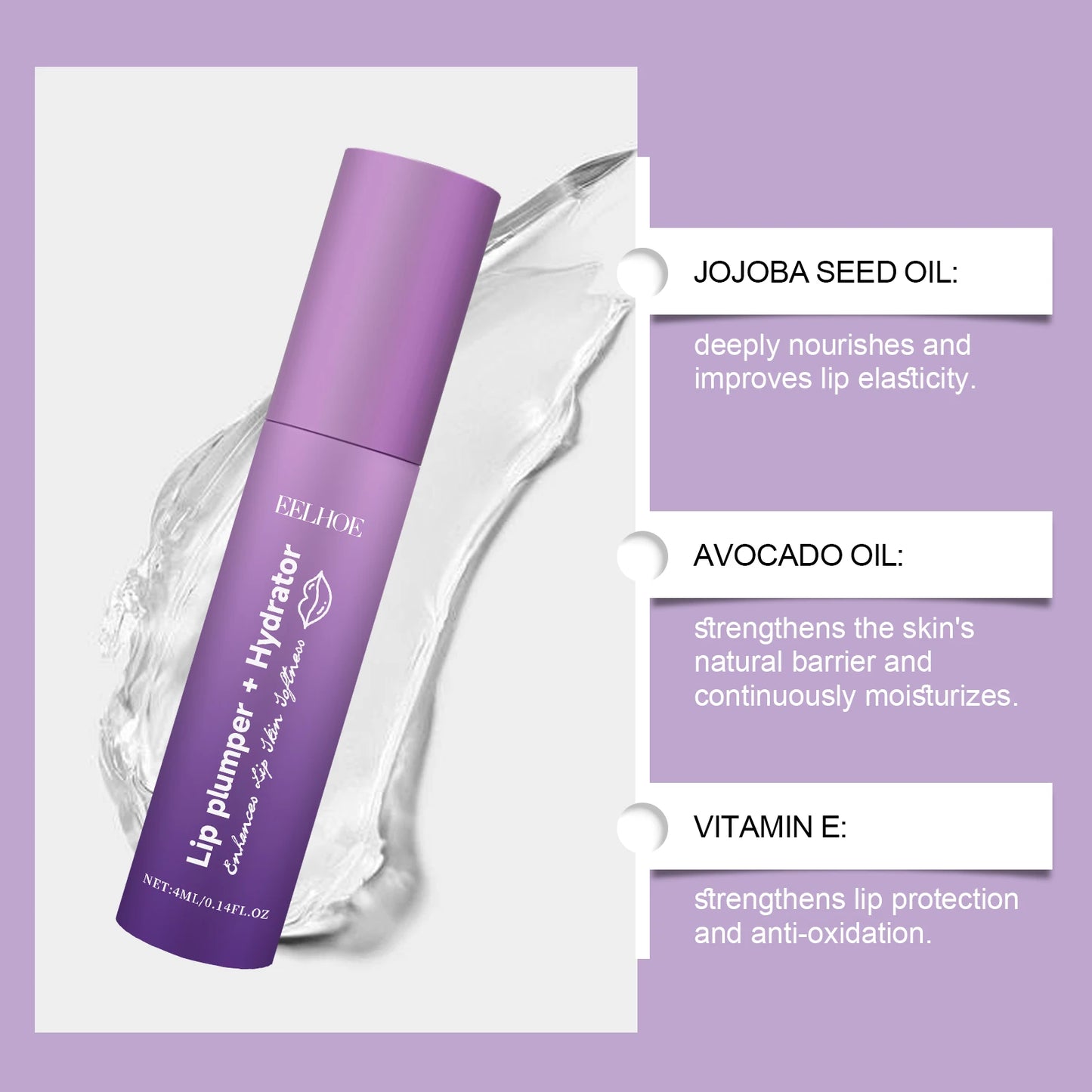 Moisturizing Lip Balm: Hydrates Lips, Relieves Dryness, Leaves Lips Smooth, Tender & Glossy – Lip Care Balm