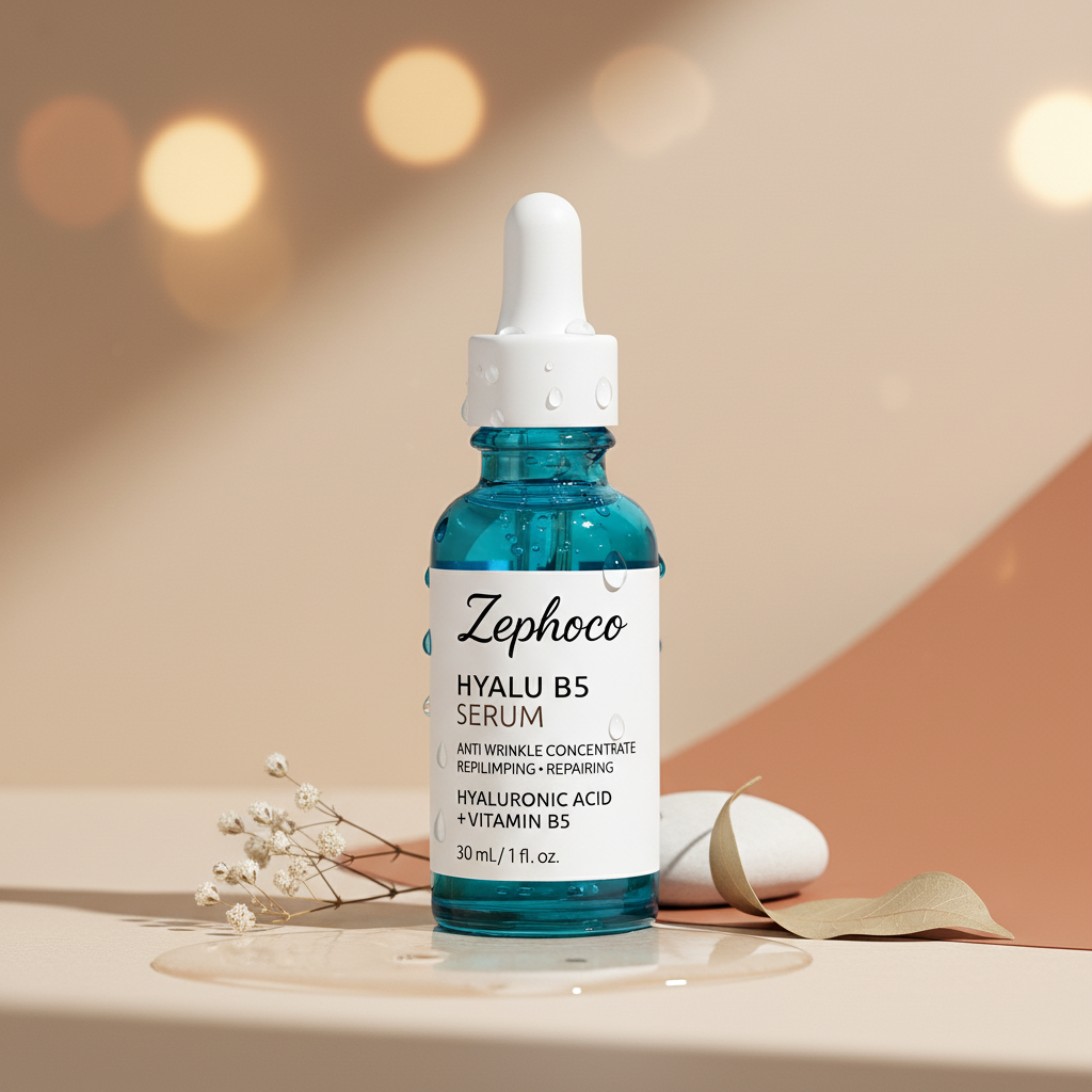 Zephoco HYALU B5 Serum - Anti-Wrinkle Concentrate with Hyaluronic Acid & Vitamin B5