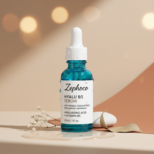 Zephoco HYALU B5 Serum - Anti-Wrinkle Concentrate with Hyaluronic Acid & Vitamin B5