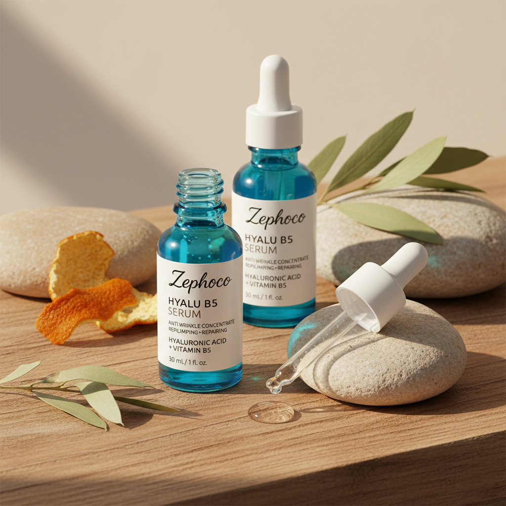 Zephoco HYALU B5 Serum - Anti-Wrinkle Concentrate with Hyaluronic Acid & Vitamin B5