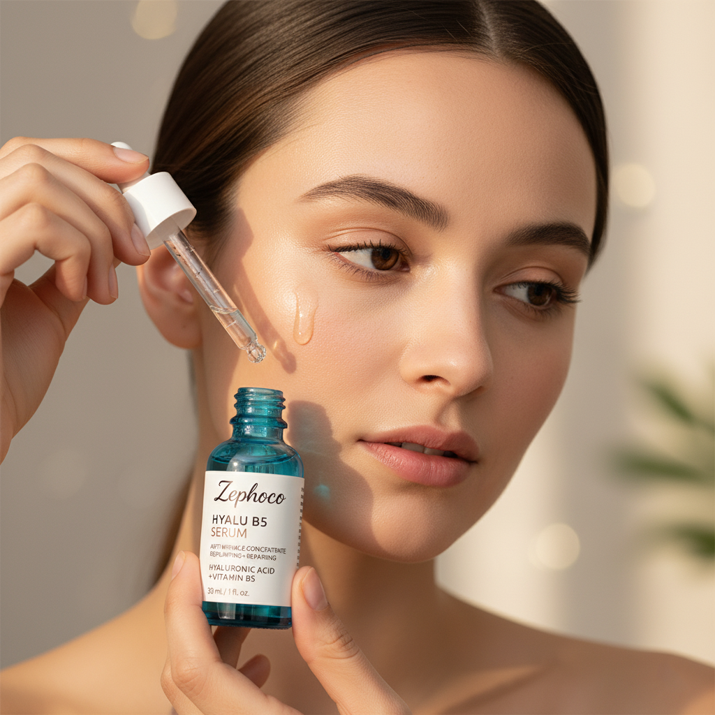 Zephoco HYALU B5 Serum - Anti-Wrinkle Concentrate with Hyaluronic Acid & Vitamin B5