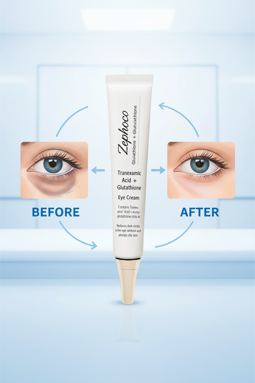 Zephoco Tranexamic Acid + Glutathione Eye Cream